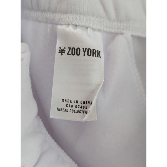 Joggers White 3-Pocket Drawstring by Zoo York Men's Size Medium NWT - Picture 16 of 16